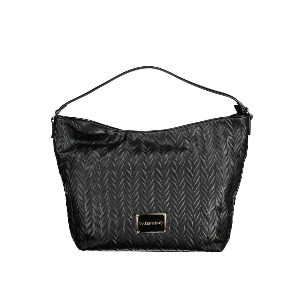 Valentino Bags – Schwarze Handtasche aus Polyethylen