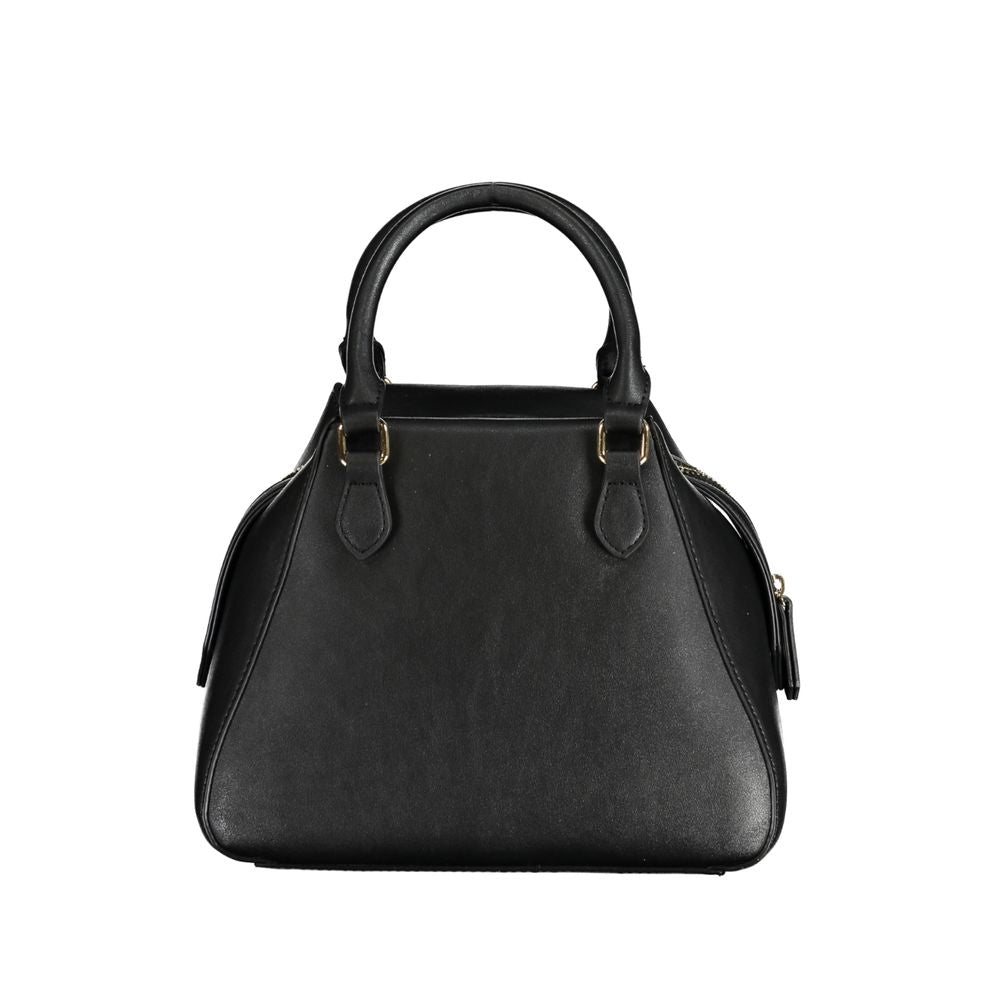 Valentino Bags – Schwarze Handtasche aus Polyethylen