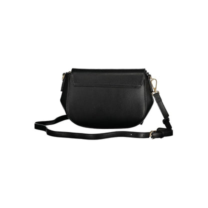 Valentino Bags – Schwarze Handtasche aus Polyethylen