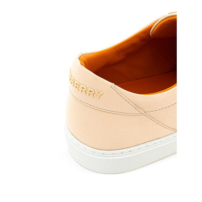 Burberry – Sneaker aus rosa Leder