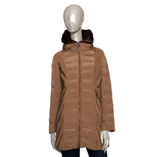 Baldinini Trend Braune Polyester Damenjacke