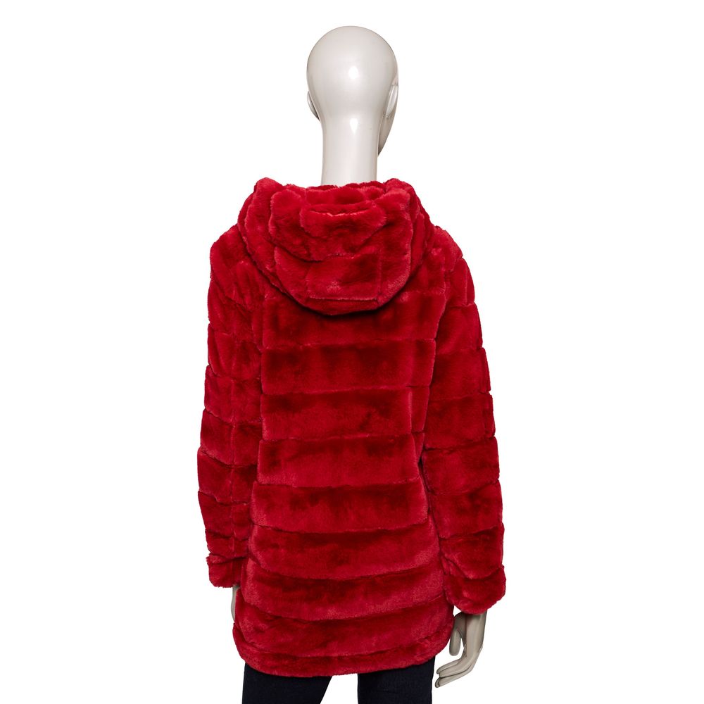 Baldinini Trend Red Polyester Women Jacket