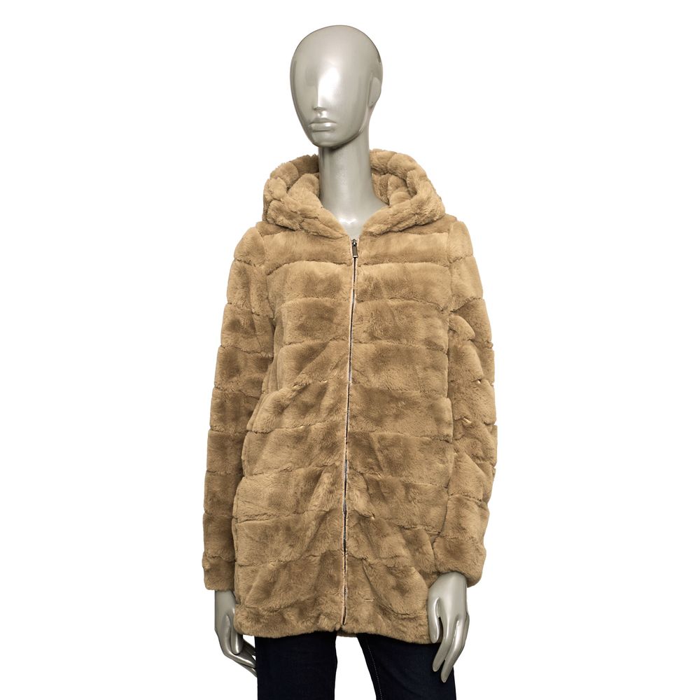 Baldinini Trend Beige Polyester Damenjacke