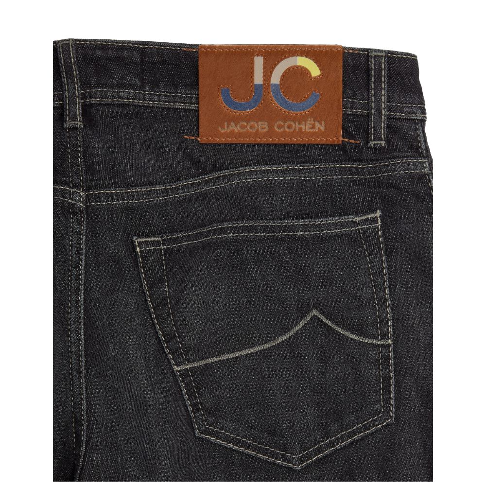 Jacob Cohen – Schwarze Jeans und Hose aus Baumwolle