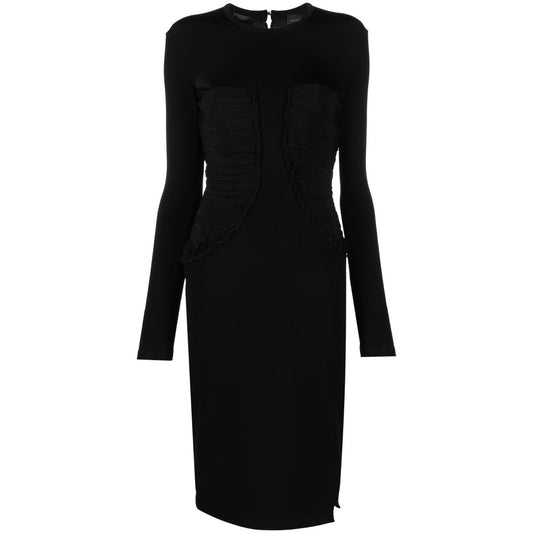 PINKO Black Viscose Dress