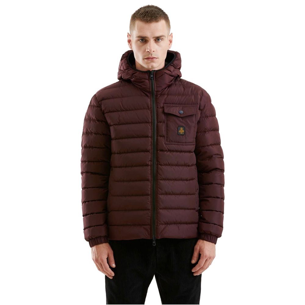 Rote Nylonjacke von Refrigiwear