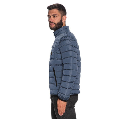 Hellblaue Nylonjacke von Refrigiwear