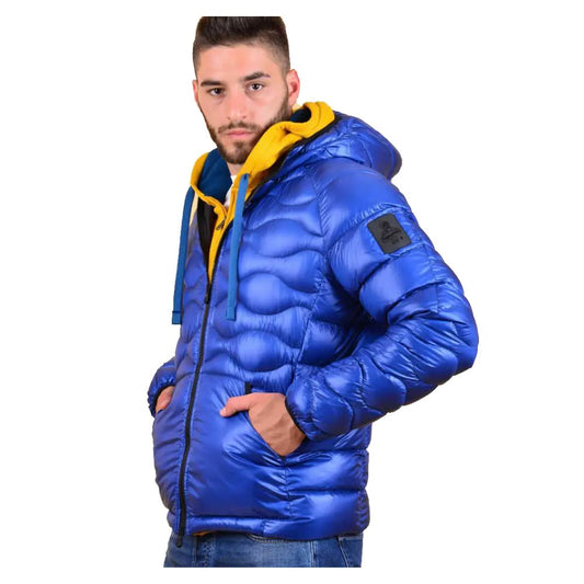 Blaue Nylonjacke von Refrigiwear