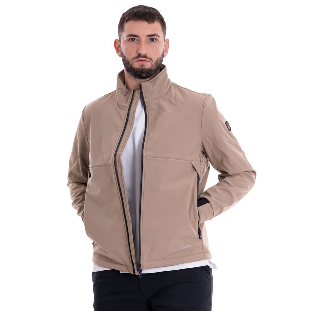 Beige Nylonjacke von Refrigiwear