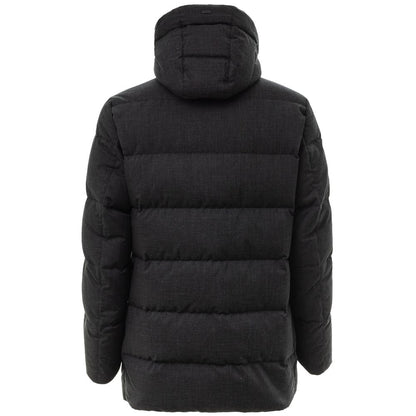 Herno Schwarze Polyesterjacke