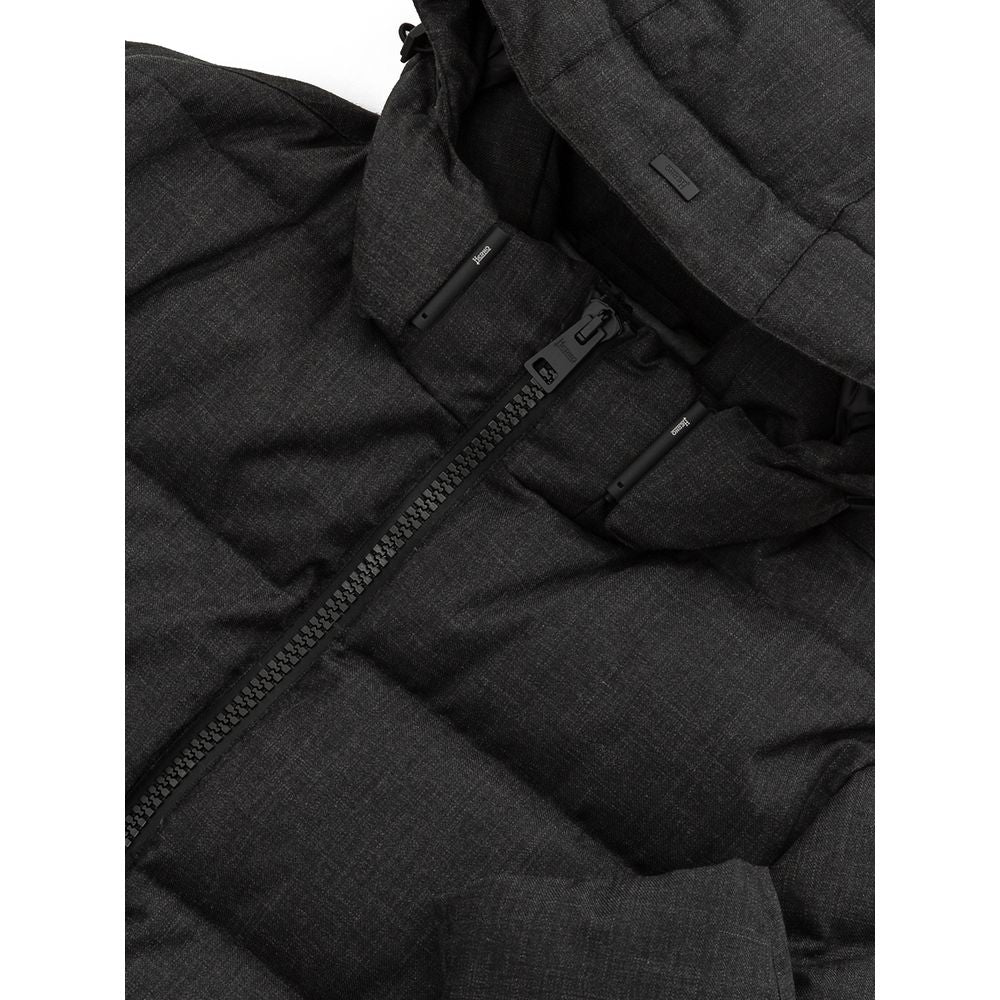 Herno Schwarze Polyesterjacke