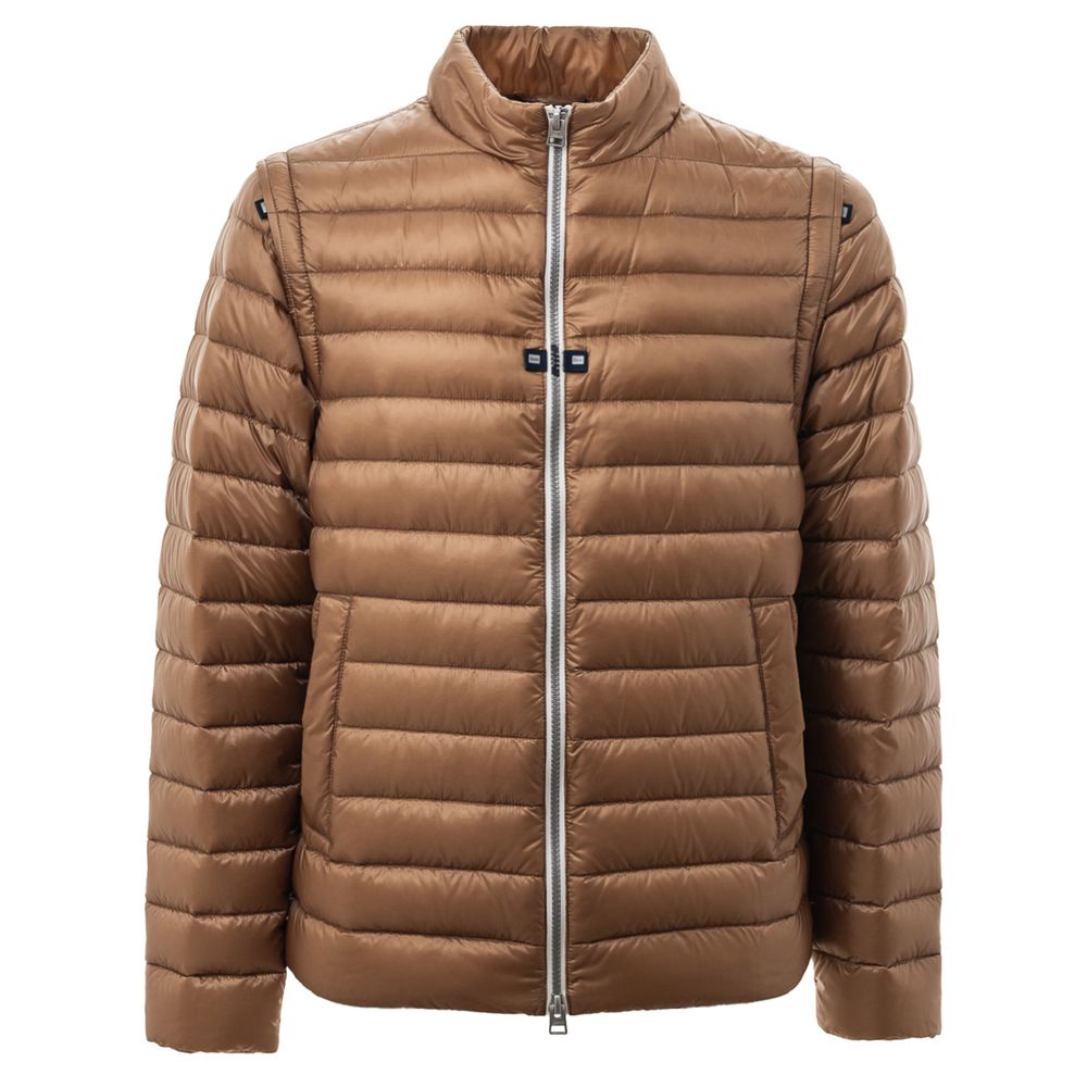 Herno Braune Polyamidjacke