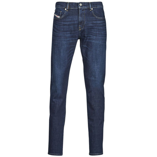 Diesel – Blaue Jeans und Hose aus Baumwolle