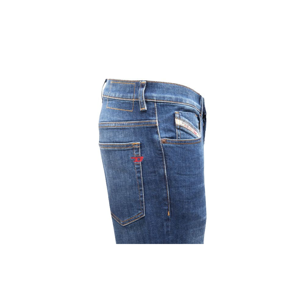 Diesel – Blaue Jeans und Hose aus Baumwolle