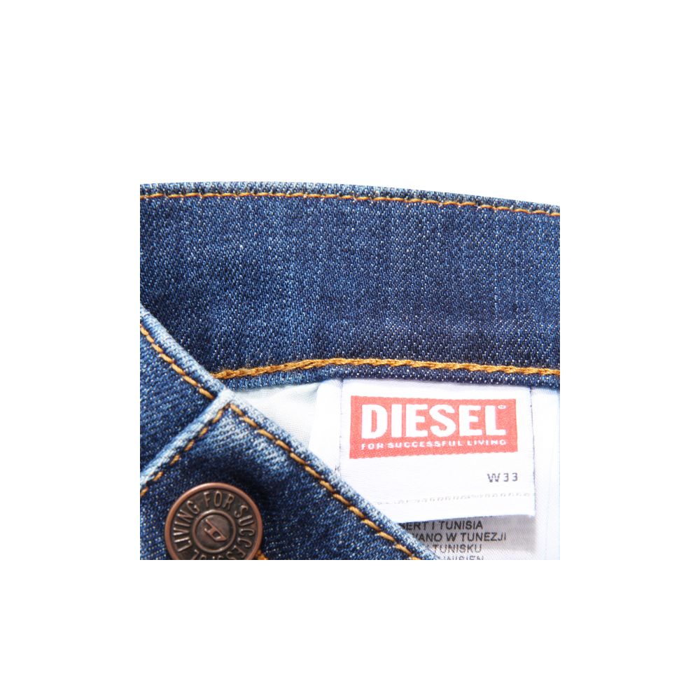 Diesel – Blaue Jeans und Hose aus Baumwolle