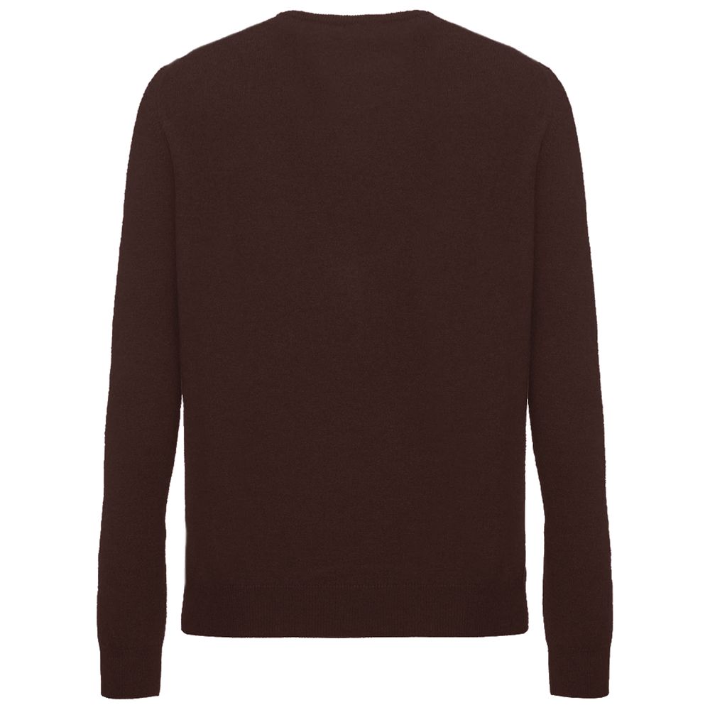 Malo Brauner Kaschmirpullover