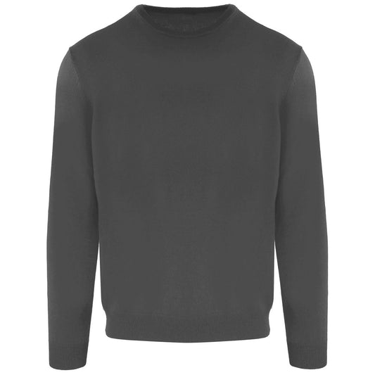 Grauer Wollpullover „Malo“