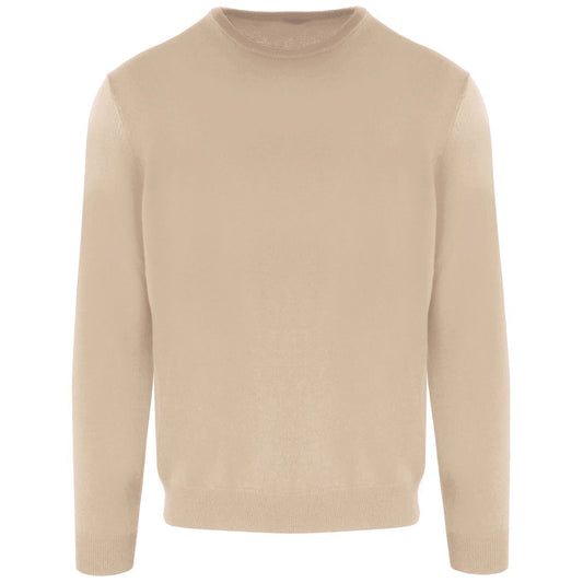 Malo Beige Wollpullover