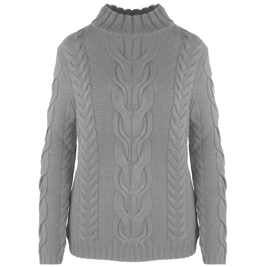 Grauer Wollpullover „Malo“