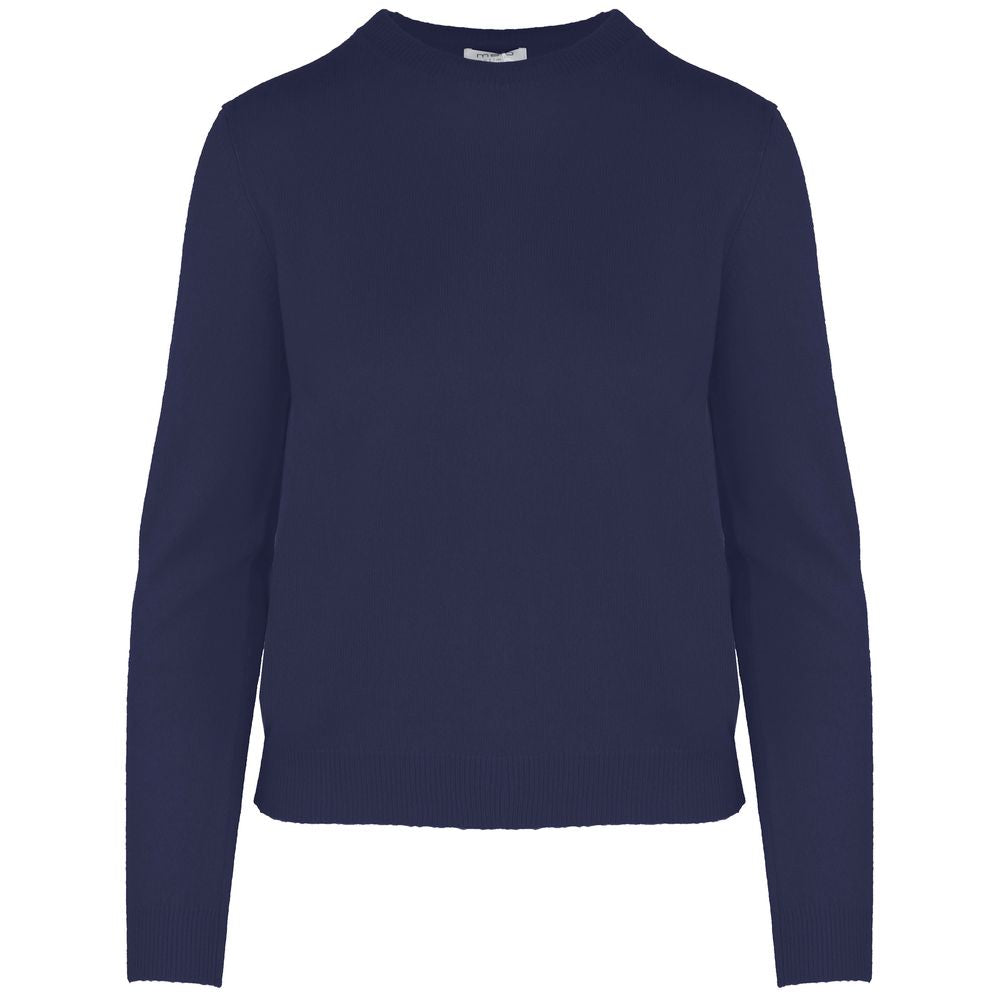 Malo Blauer Kaschmirpullover