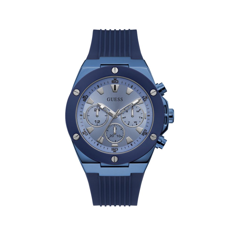 Guess – Blaue Silikonuhr