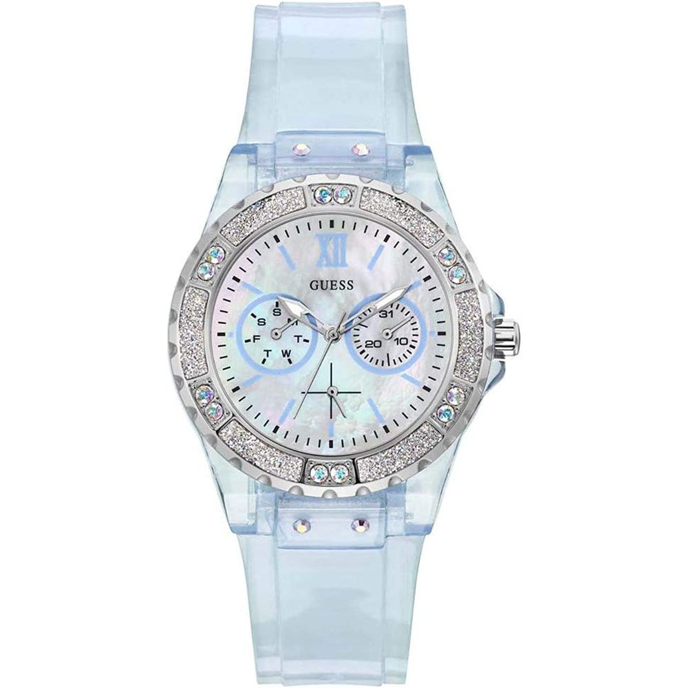 Guess – Blaue Silikonuhr