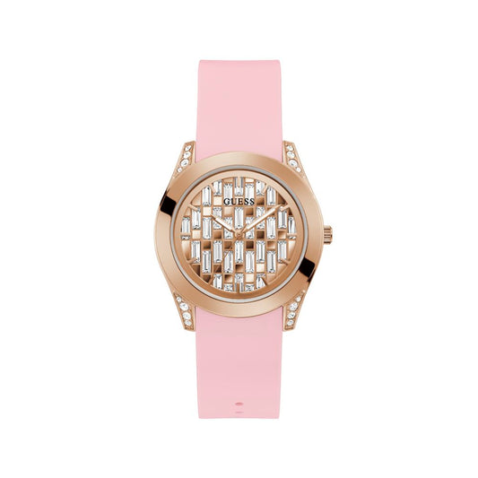 Guess – Rosa Silikonuhr