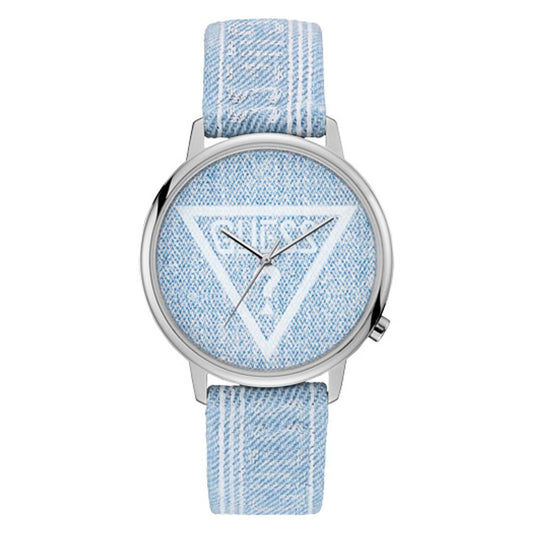 Guess – Blaue Lederuhr