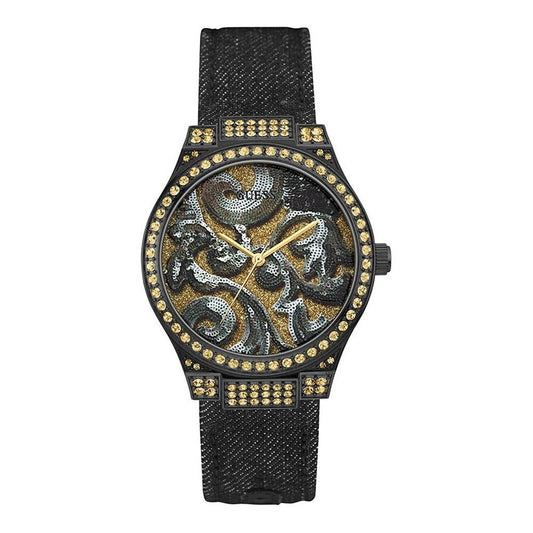 Guess – Schwarze Textiluhr