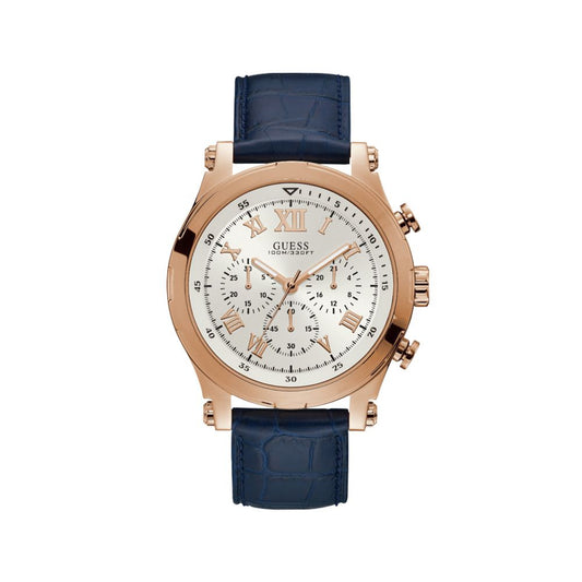 Guess – Blaue Lederuhr