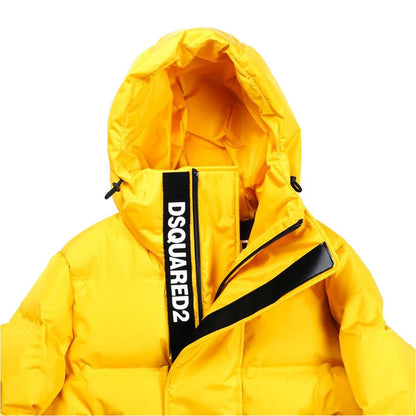 Dsquared² Yellow Nylon Jacket