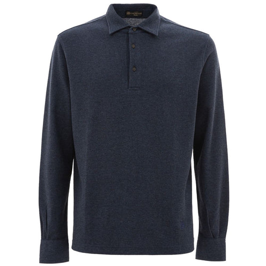 Corneliani Poloshirt aus Baumwolle, Blau