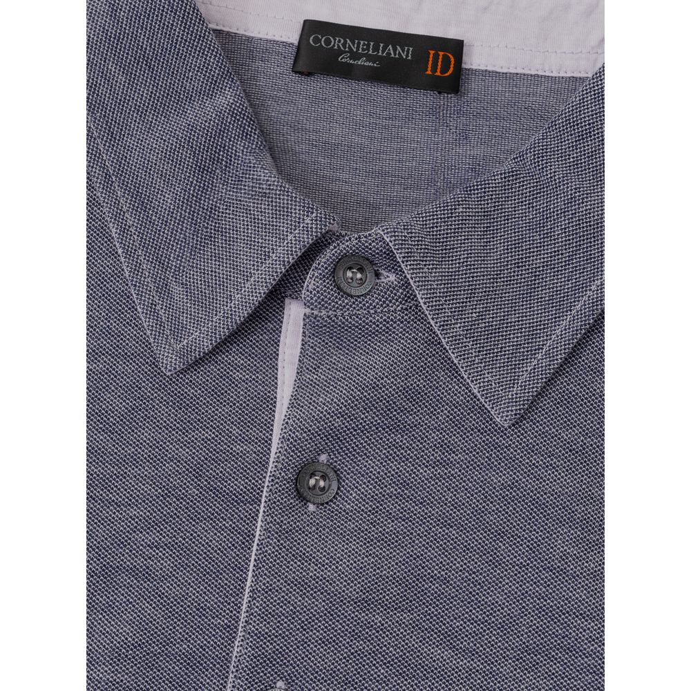 Corneliani Poloshirt aus Baumwolle, Blau