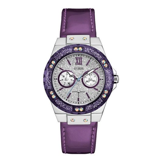 Guess – Violette Polyethylen-Uhr