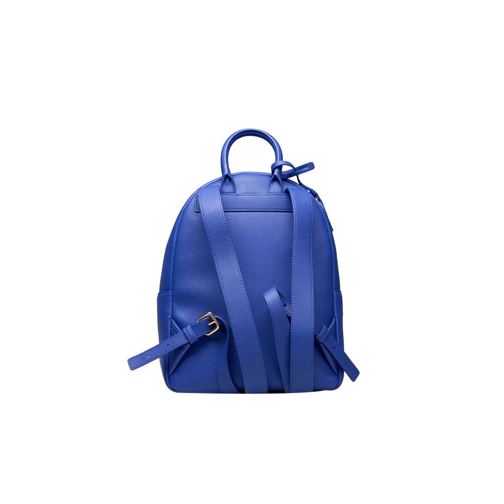 Love Moschino – Blauer Polyethylen-Rucksack