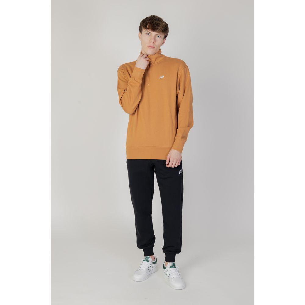 Brauner Baumwollpullover von New Balance