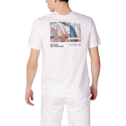 Weißes Baumwoll-T-Shirt von Suns