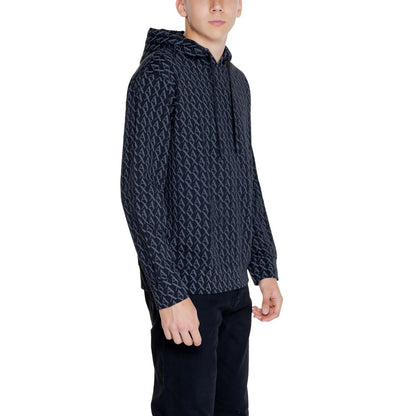 Armani Exchange – Schwarzer Baumwollpullover