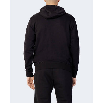 Armani Exchange Black Cotton Sweater