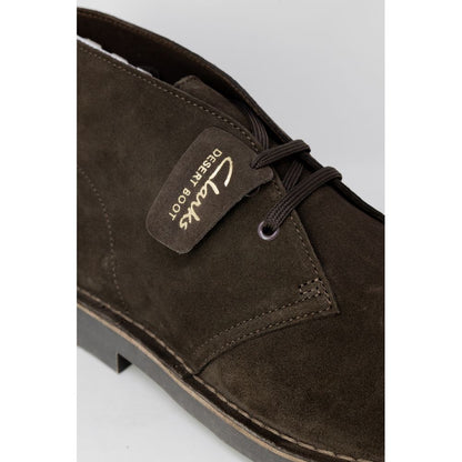 Clarks – Braune Lederstiefel