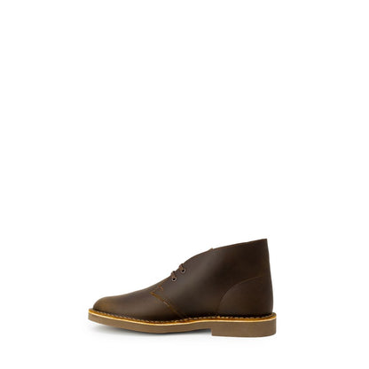 Clarks – Braune Lederstiefel