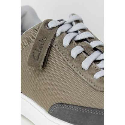 Clarks – Graue Gummi-Sneaker