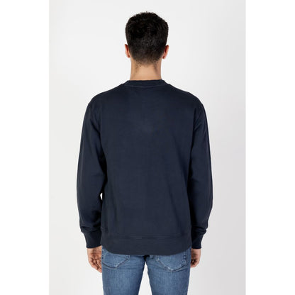 Hugo Boss - Blauer Baumwollpullover