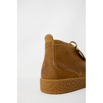 Clarks – Beige Lederstiefel