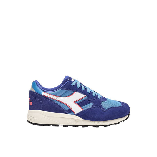 Diadora – Blauer Ledersneaker