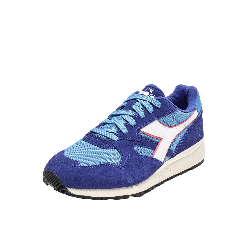 Diadora – Blauer Ledersneaker