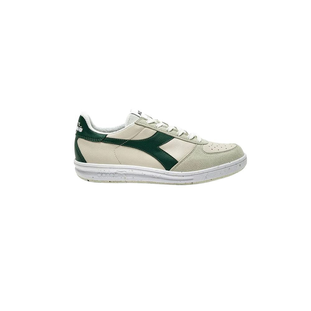 Diadora – Grüner Ledersneaker