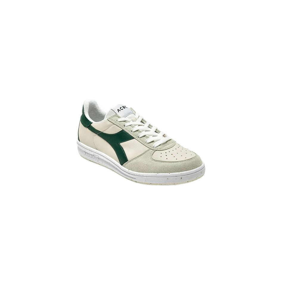 Diadora – Grüner Ledersneaker