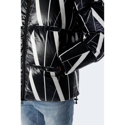 Armani Exchange – Schwarze Polyesterjacke