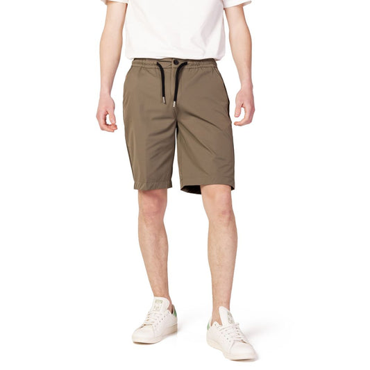 Suns – Grüne Nylon-Shorts